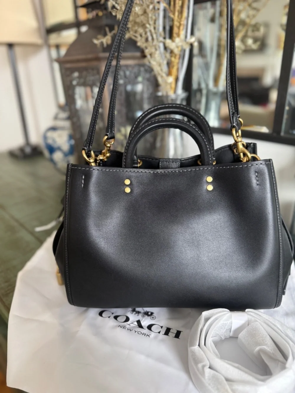 Coach Rogue Bag 31 - Black - Picture 3 of 17